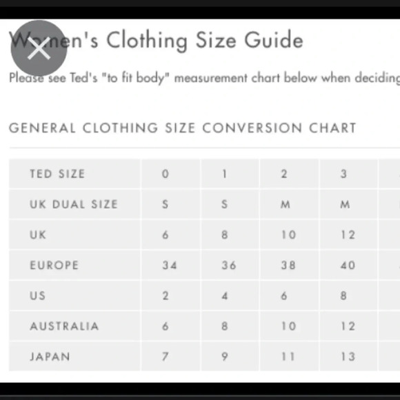 Ted Baker London Samra Floral Swirl Skater Dress Size 1 | Small - Picture 15 of 15